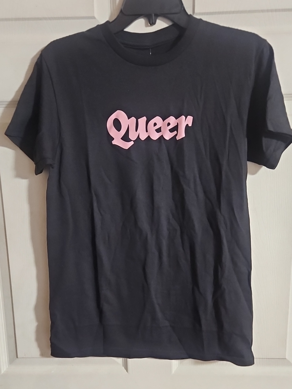 THE PHLUID PROJECT QUEER TEE: BLACK: NEW WITH TAGS: SIZE XS